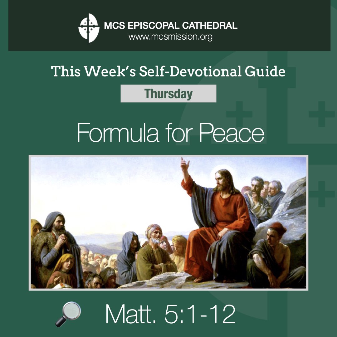 Thursday 29 June | MCS Devotional Guide